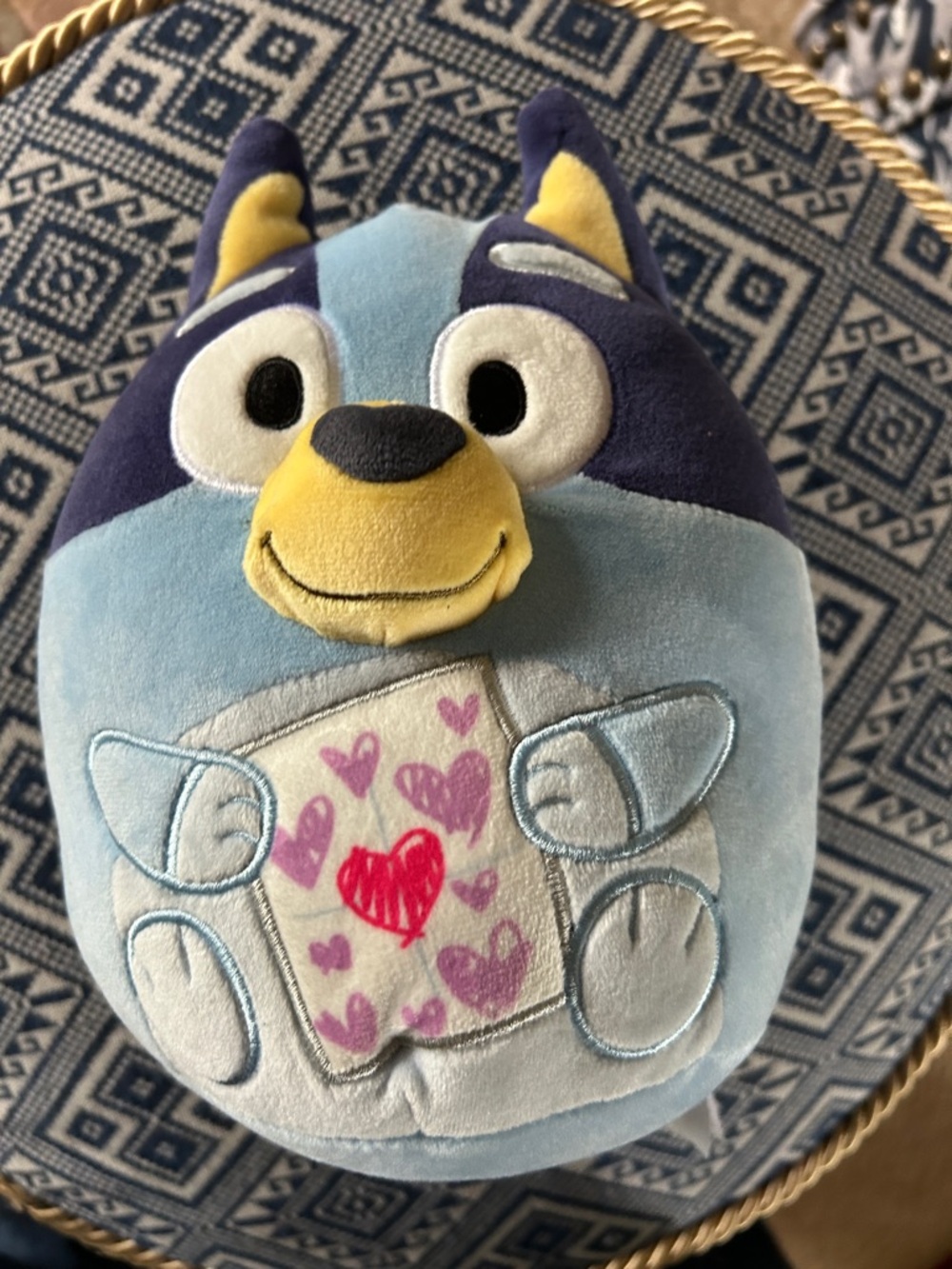 Bluey Squishmallow-Valentine’s-8”